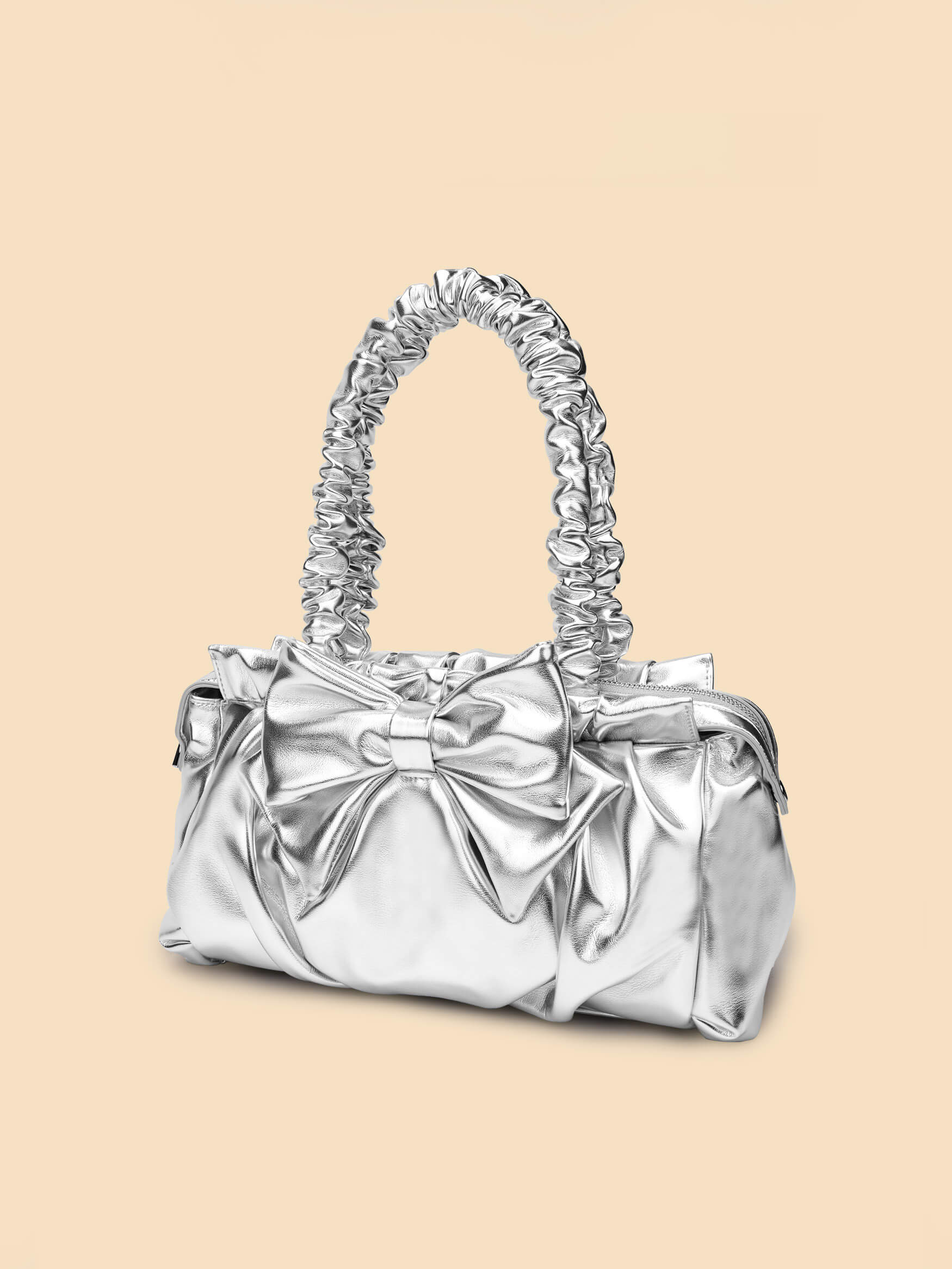 SINBONO Medium Daisy Crossbody Bag Silver