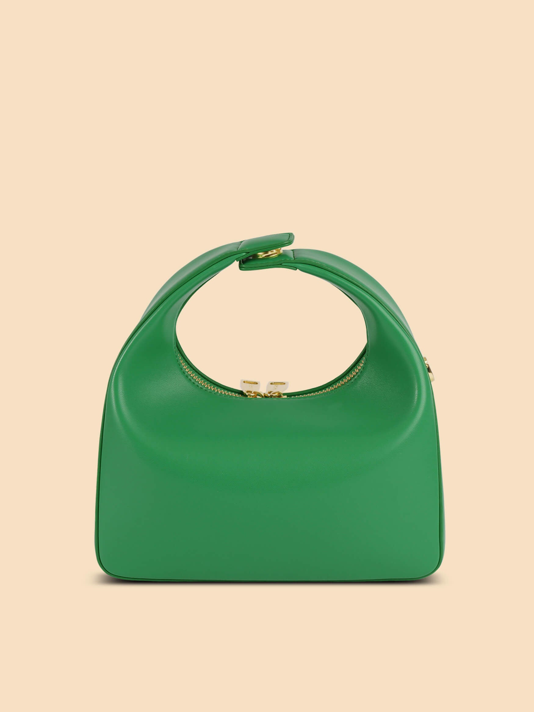 SINBONO Vienna Medium-Sized Grass Green Vegan Leather Purses