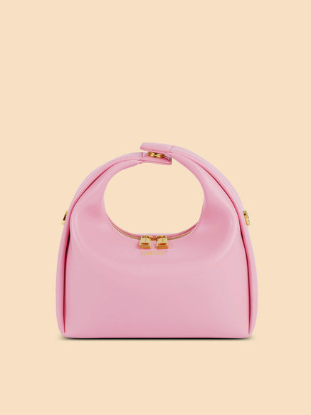 SINBONO Vienna Medium-Sized  Pink Vegan Leather Purses