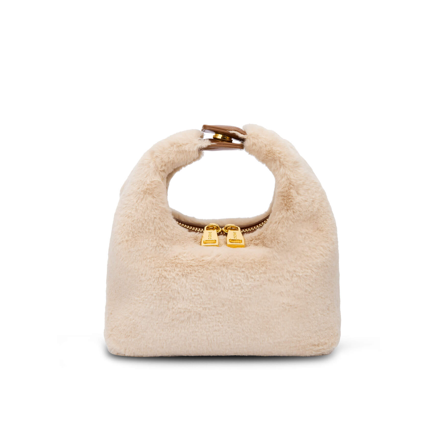 SINBONO Vienna Light Beige Leather Handbags -Vegan Leather Women Bag