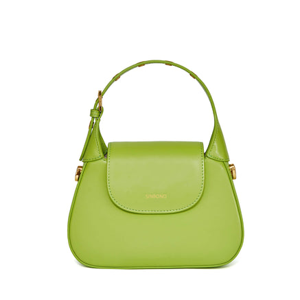 Alice Top Handle Crossbody Bag - Lime Green