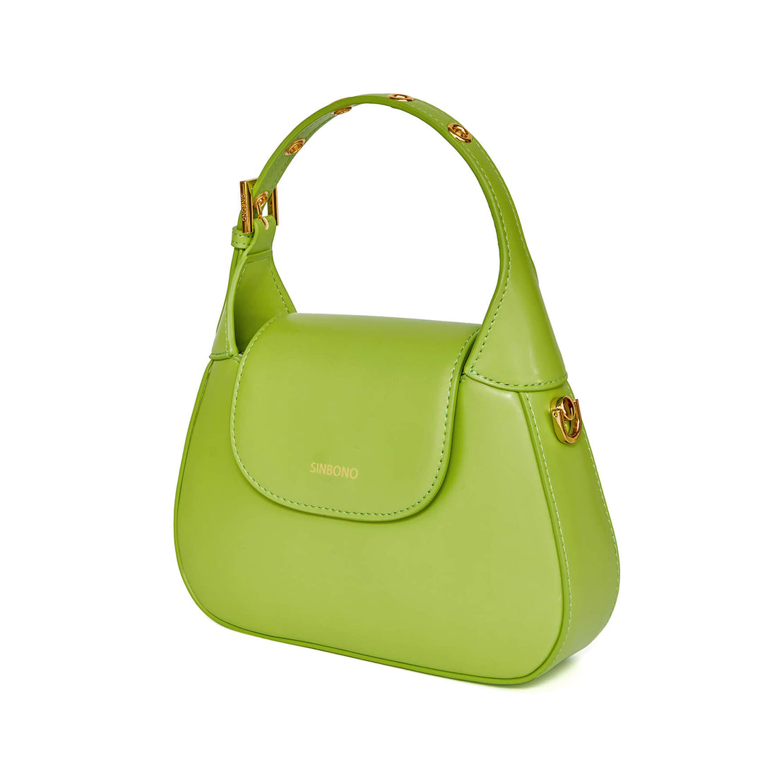 SINBONO Luxury Designer Lime Green Bag- Women's Alice Top Handle Bag