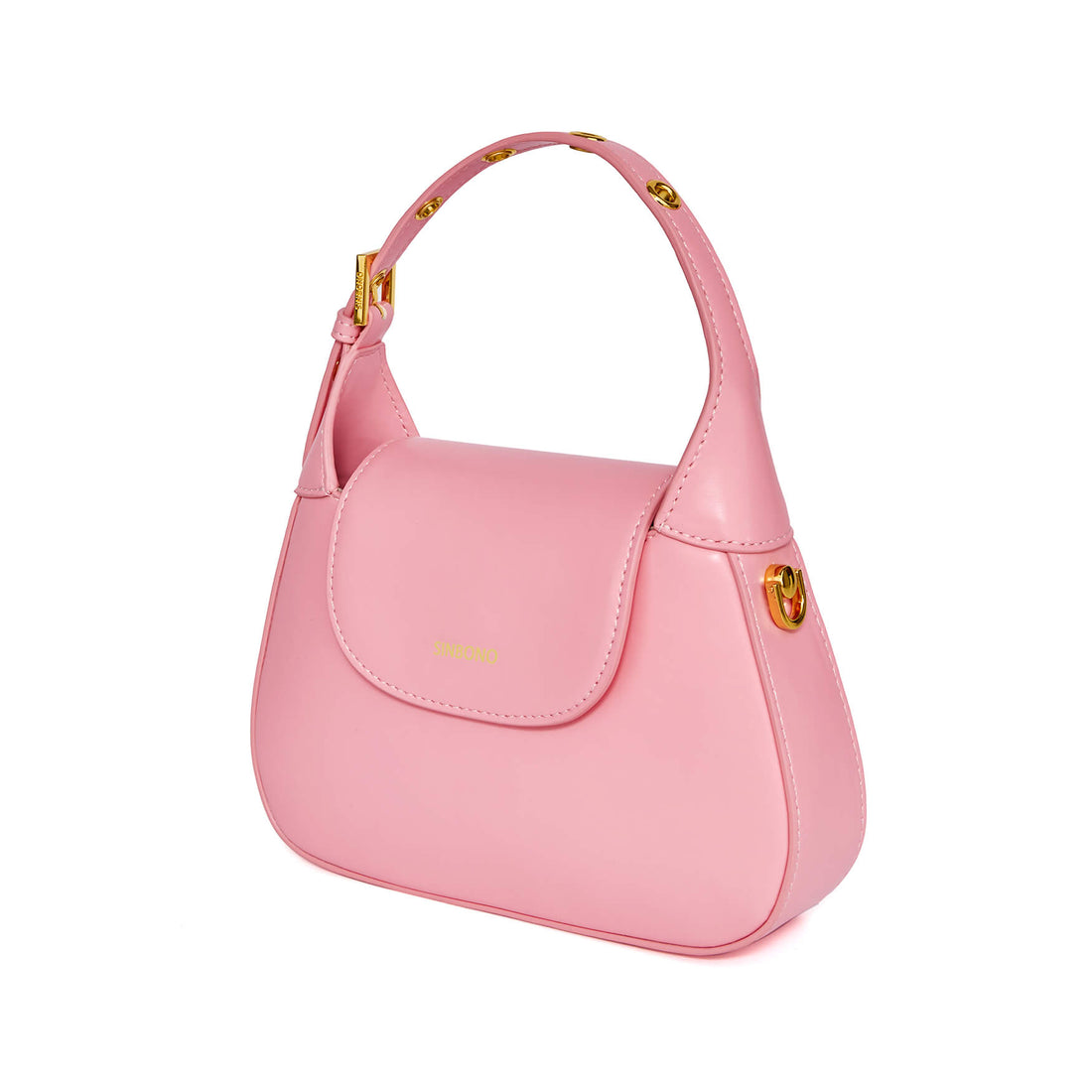 SINBONO Luxury Designer Pink Bag- Women's Alice Top Handle Bag