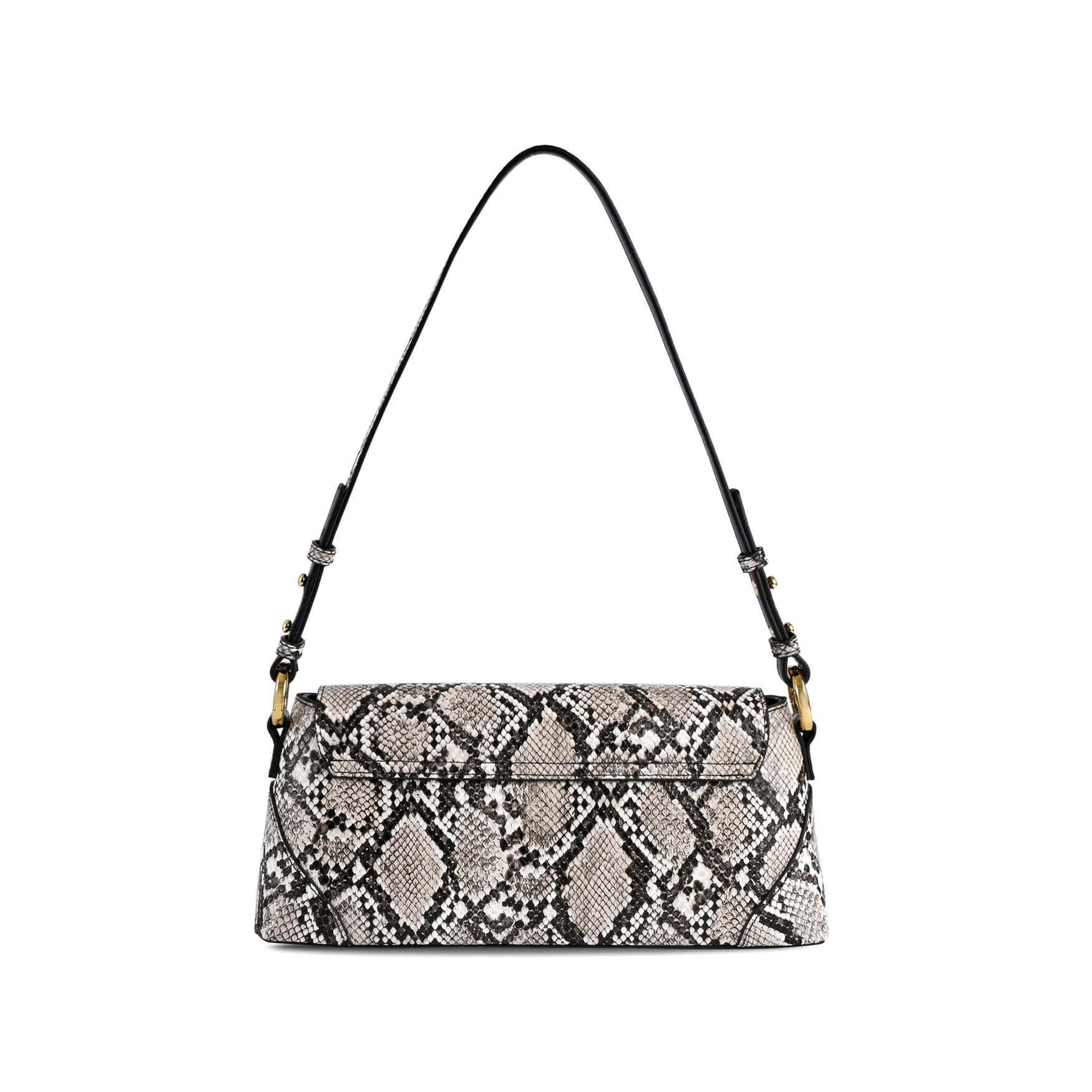 SINBONO Amelia Vegan Handbag Natural Snake Embossed