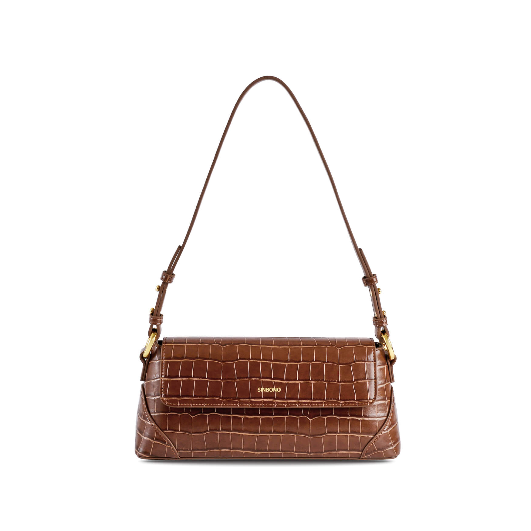 SINBONO Amelia Vegan Handbag Brown