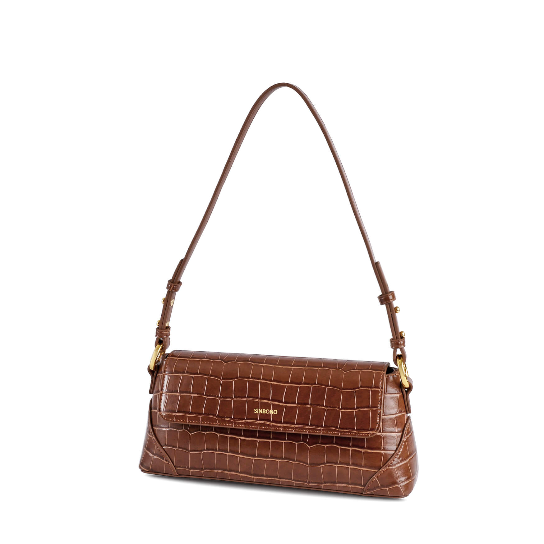 SINBONO Amelia Vegan Handbag Brown