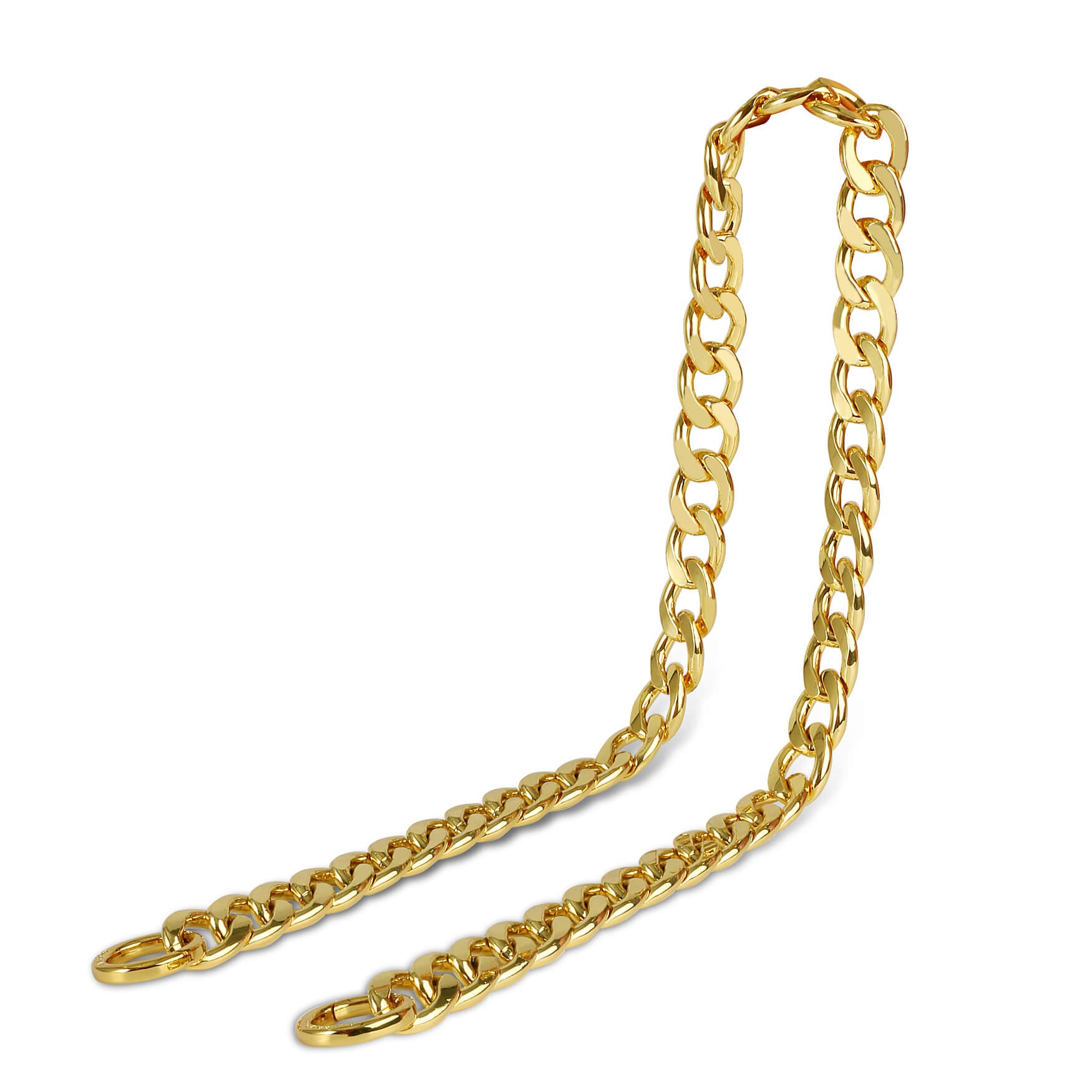SINBONO Chunky Chain Strap Gold - Women Bag Chain Strap