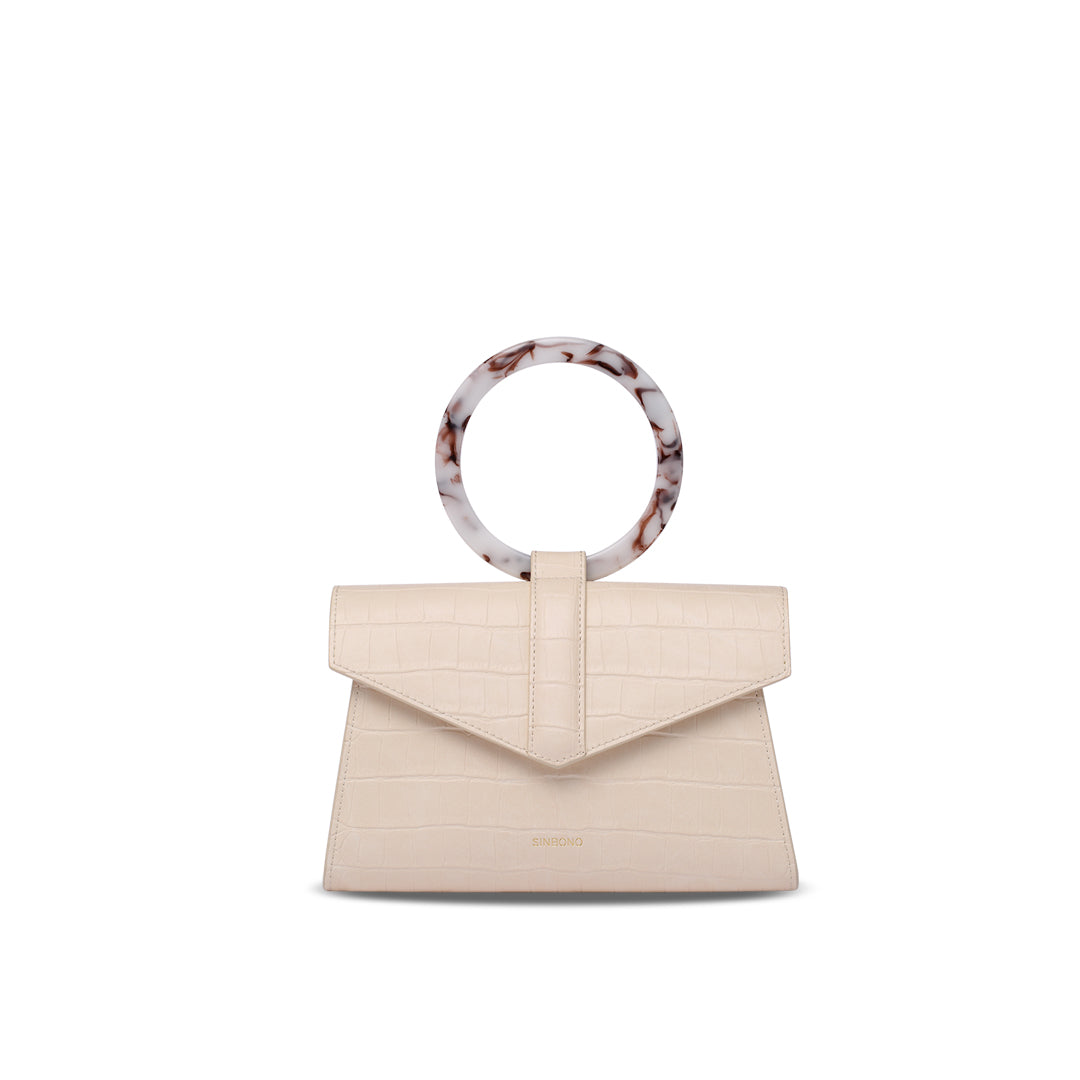 SINBONO Emily Vegan Handbag Ivory