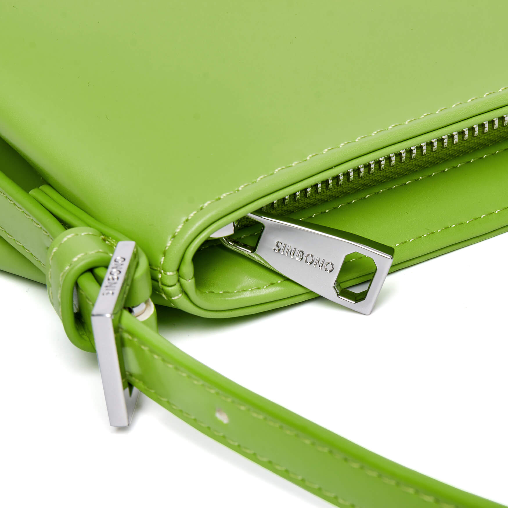 Lime discount green clutch