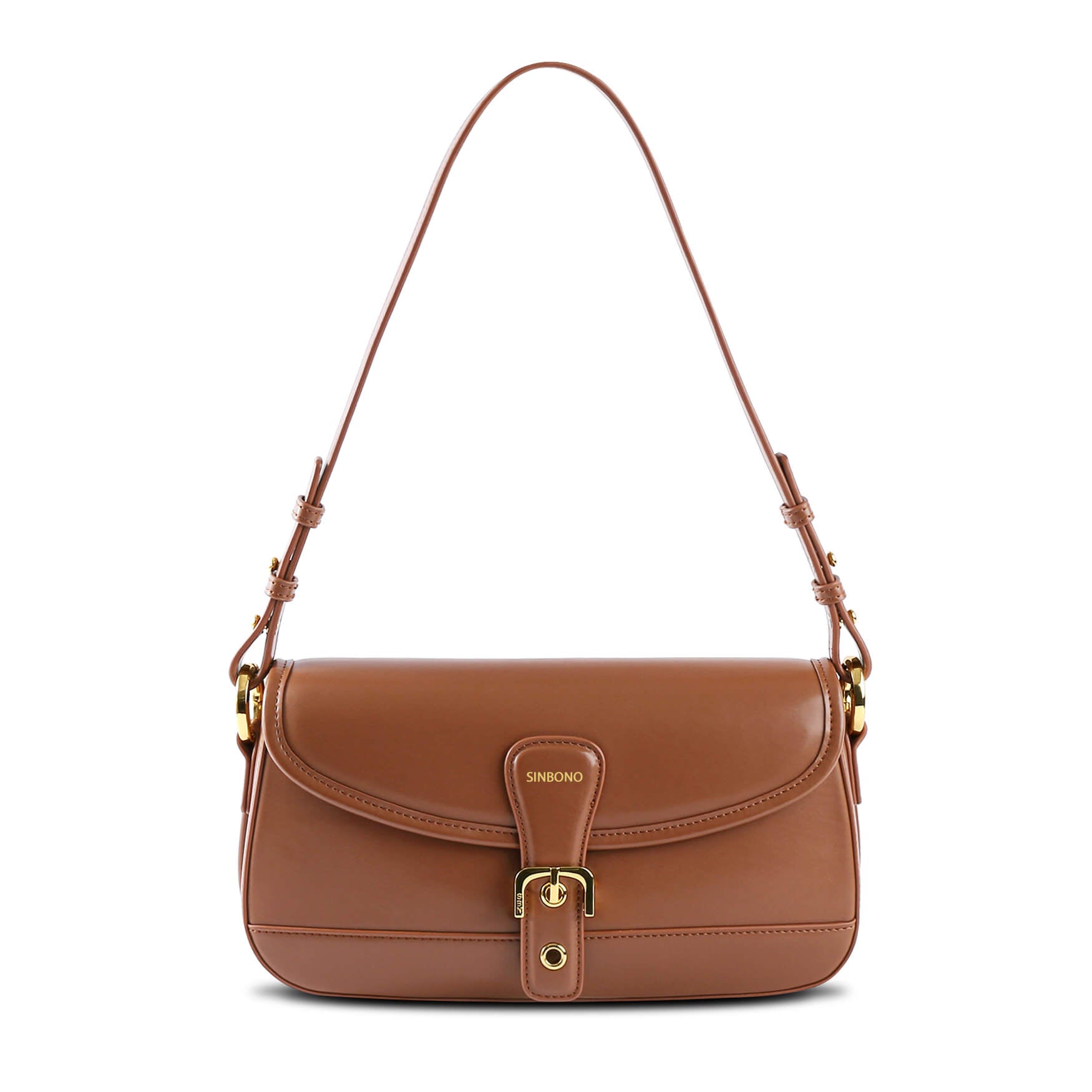 SINBONO Fiona Shoulder Bag Dark Brown