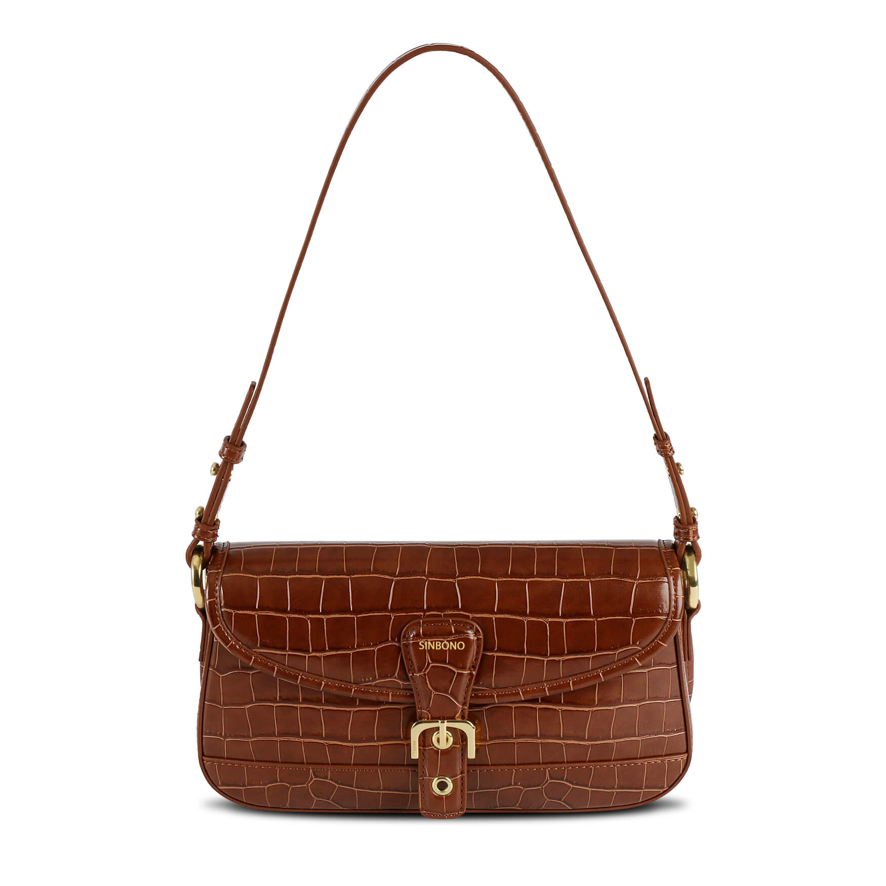 SINBONO Fiona Shoulder Bag Brown