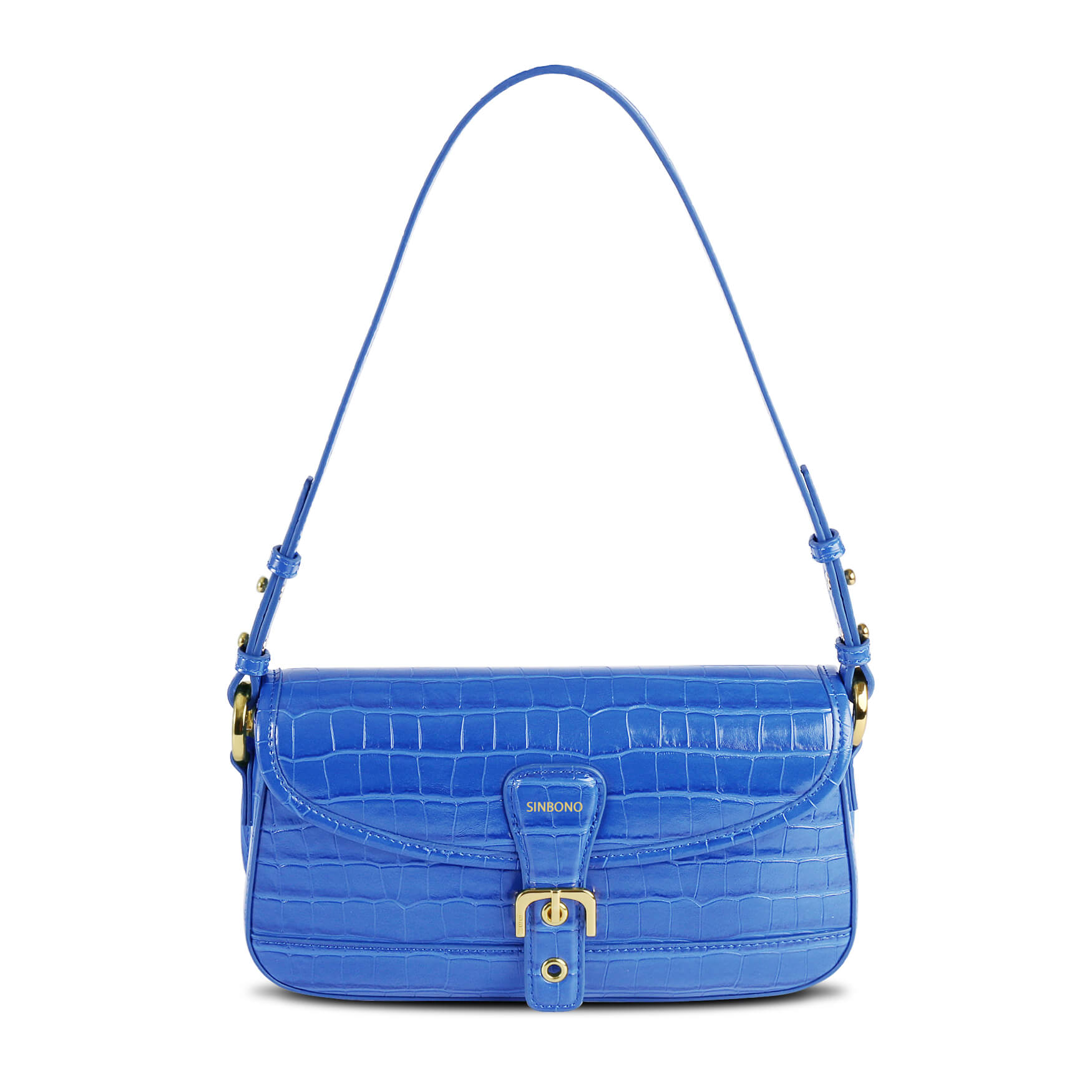 SINBONO Fiona Leather Shoulder Bag Fiona Shoulder Bag Classic Blue