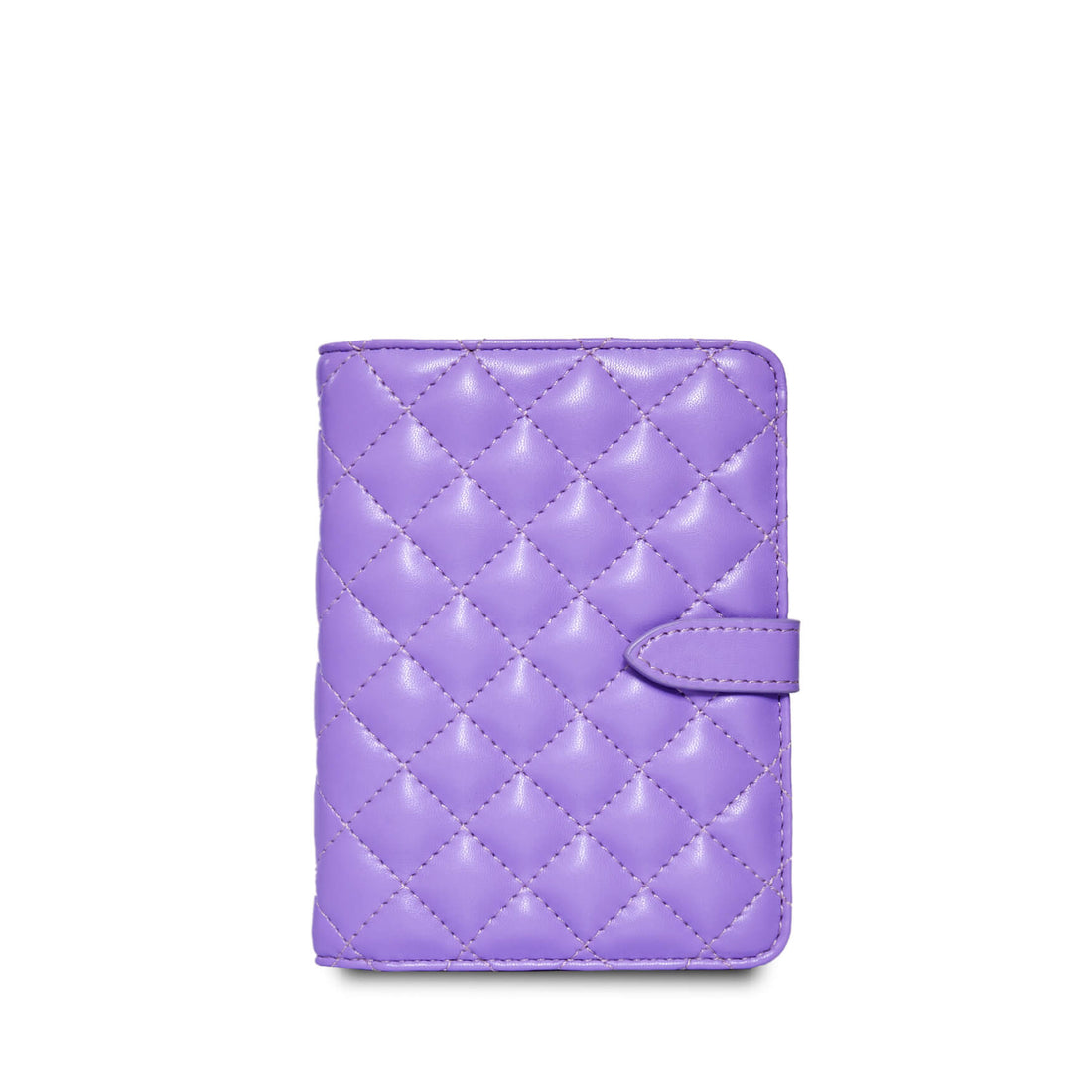 Mae Designer Leather Passport Holder Purple | Passport Case -SINBONO