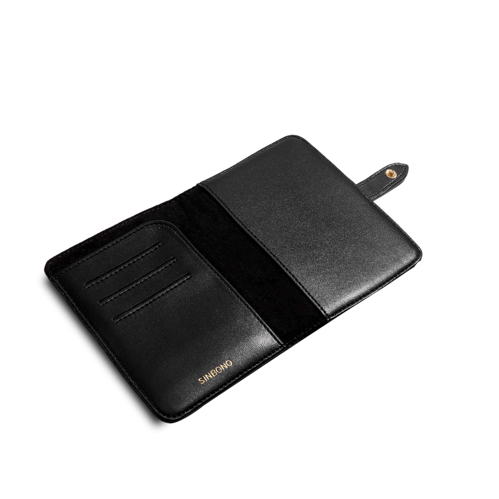 SINBONO Mae Passport Holder Black