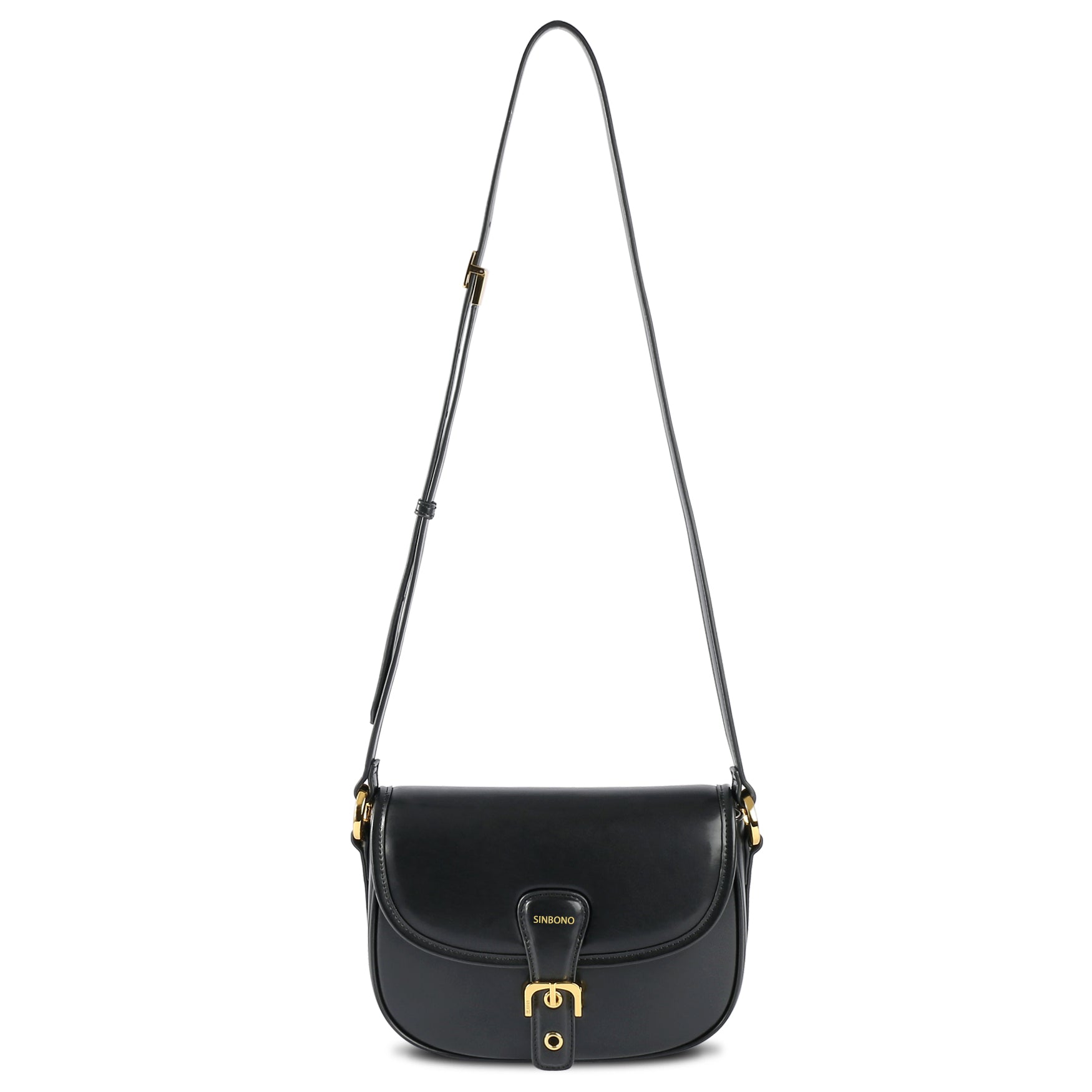 SINBONO Medium Fiona Vegan Handbags Black