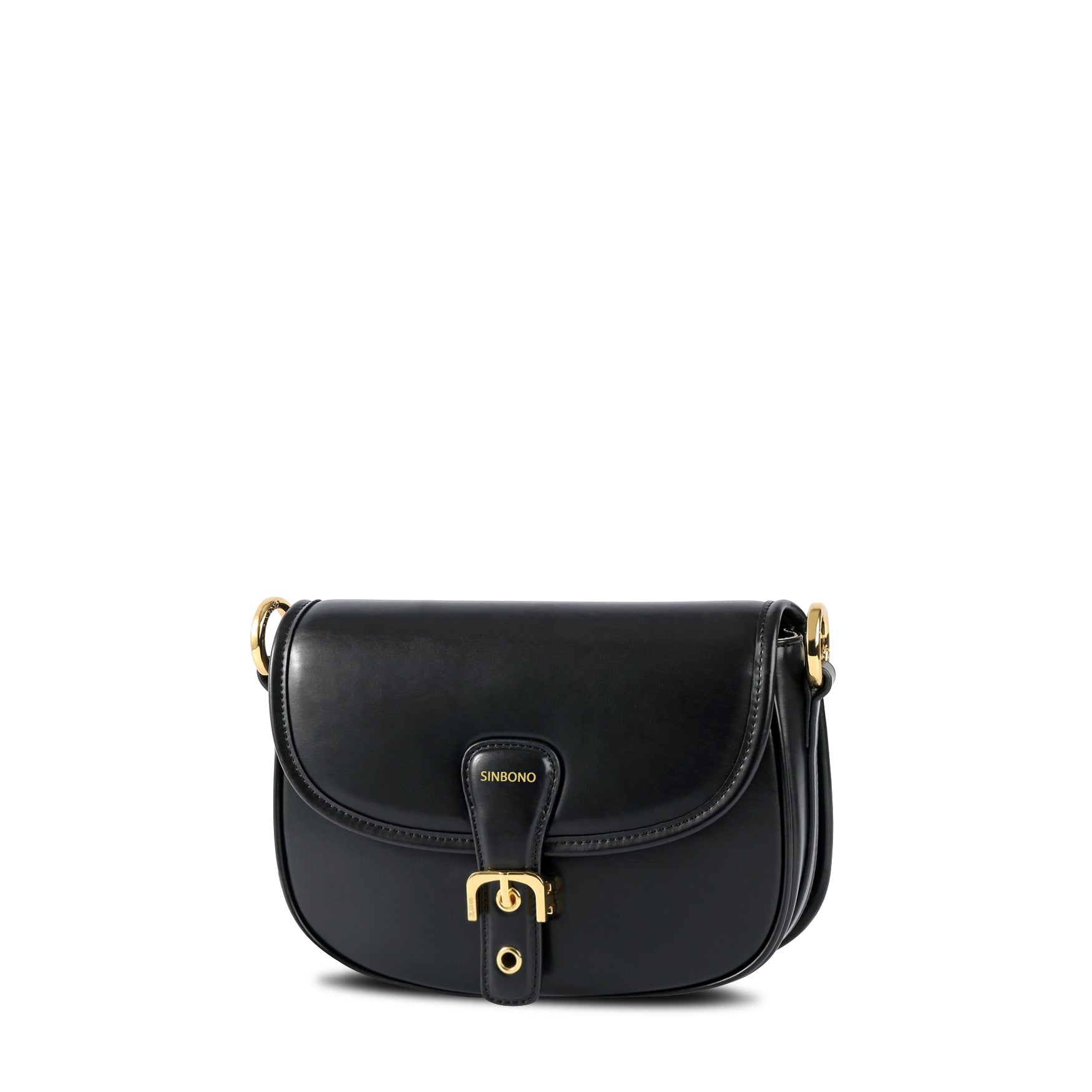 SINBONO Medium Fiona Vegan Handbags Black