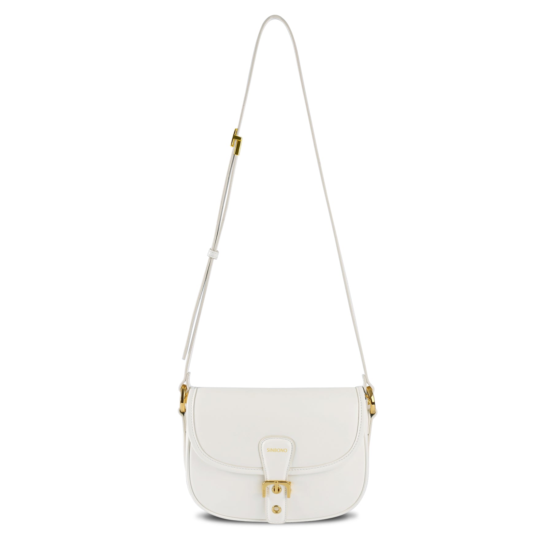 SINBONO Medium Fiona Vegan Handbags White