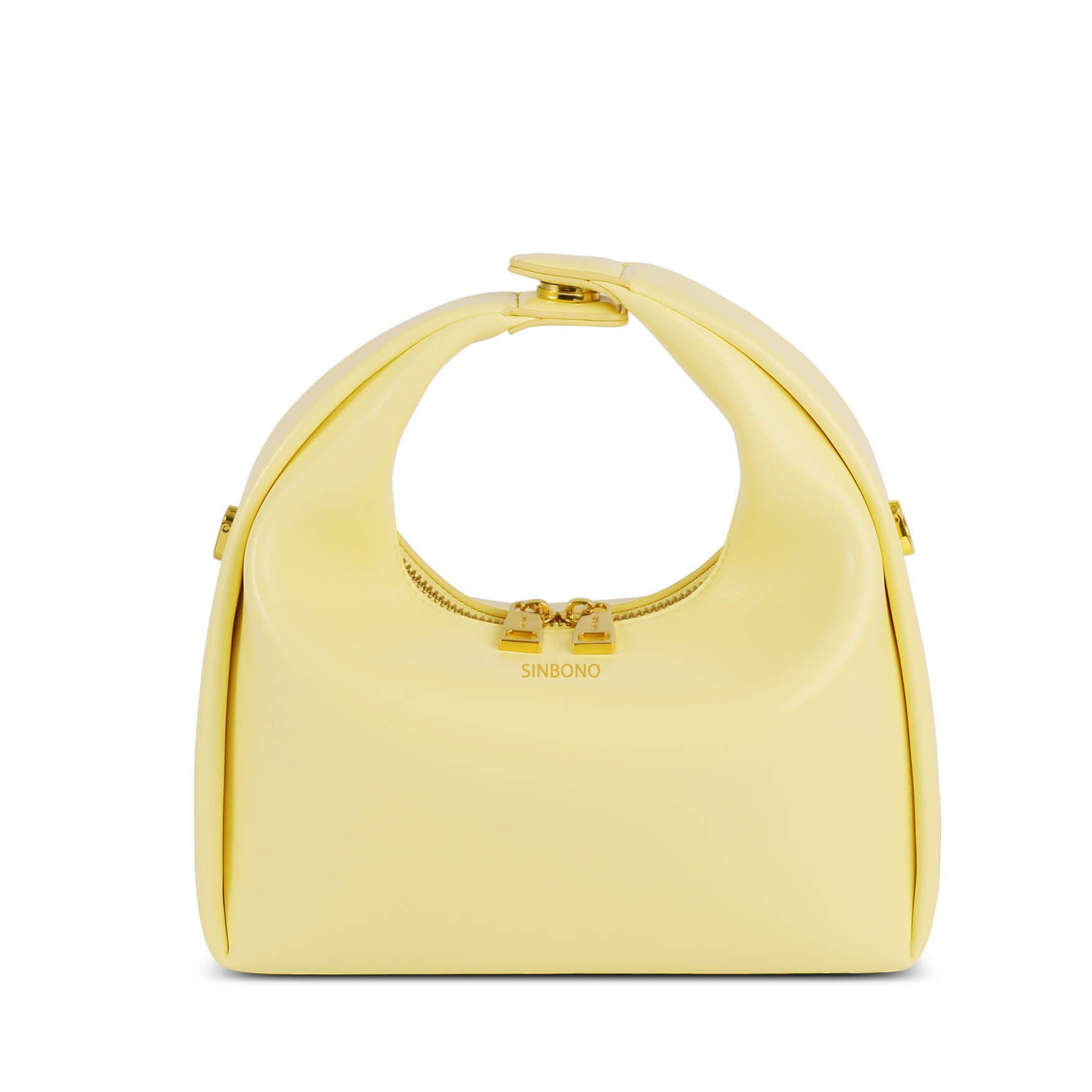 SINBONO Medium Sized Light Yellow Crossbody women Bag 