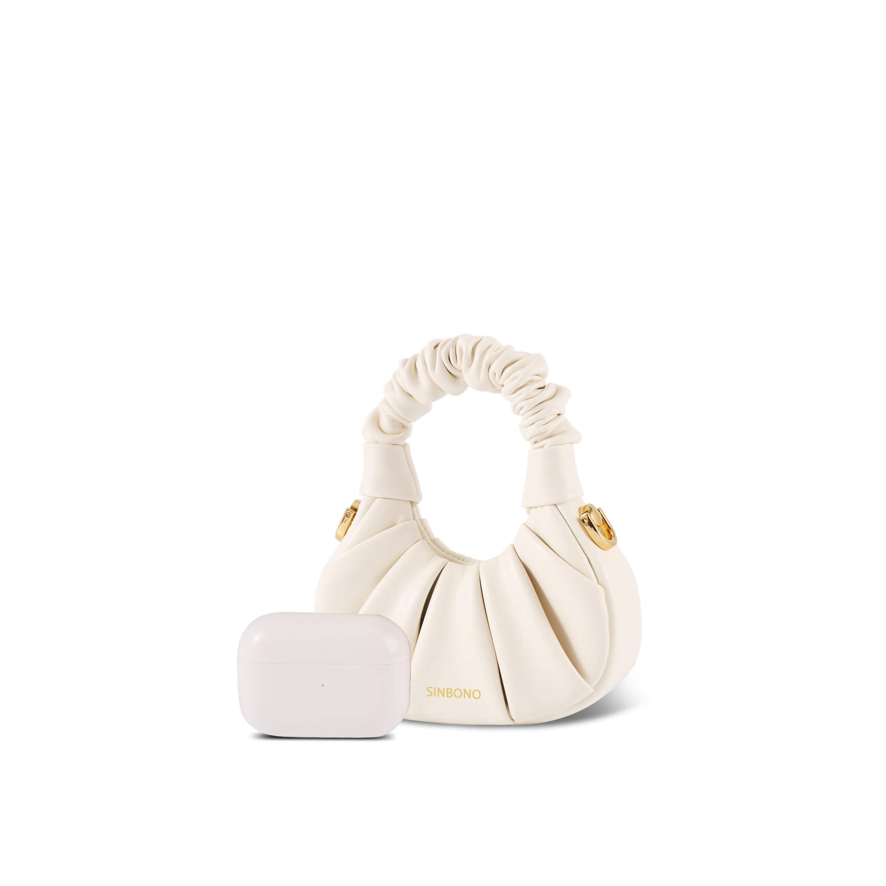 SINBONO Mini Ava Vegan Handbag Ivory