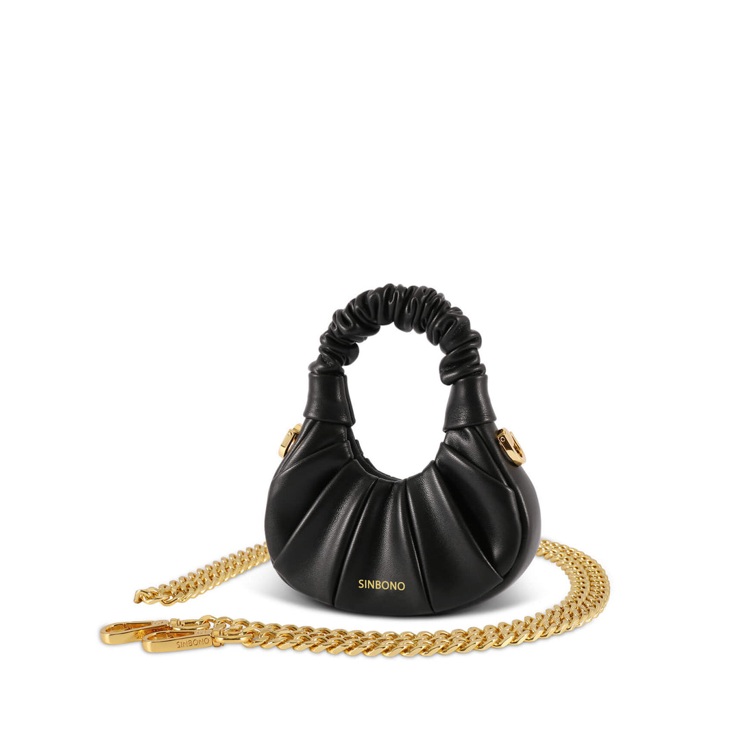 SINBONO's Black Mini Ava Crossbody Bag - Vegan Leather Handbag