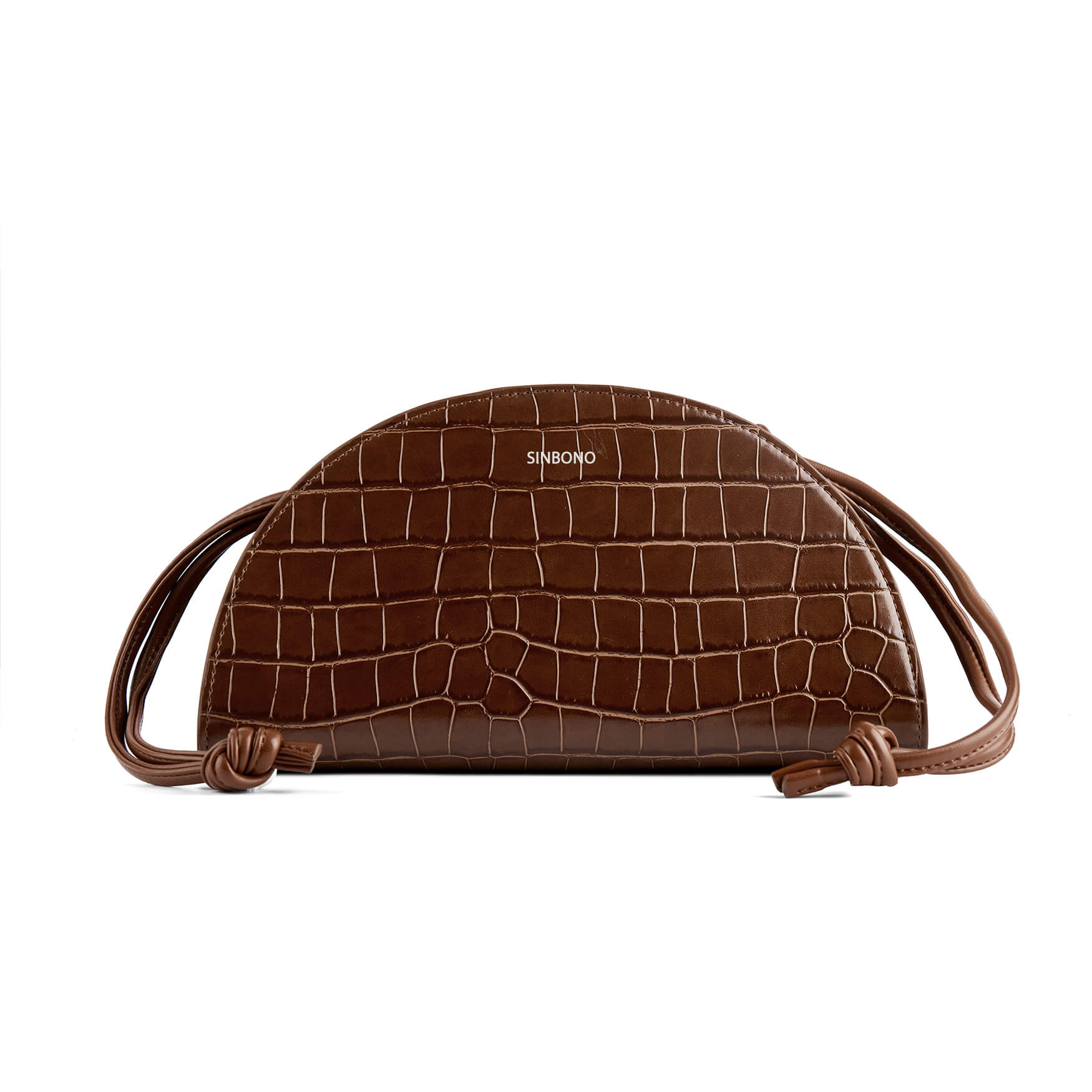 SINBONO Shirley Drawstring Saddle Bag Brown