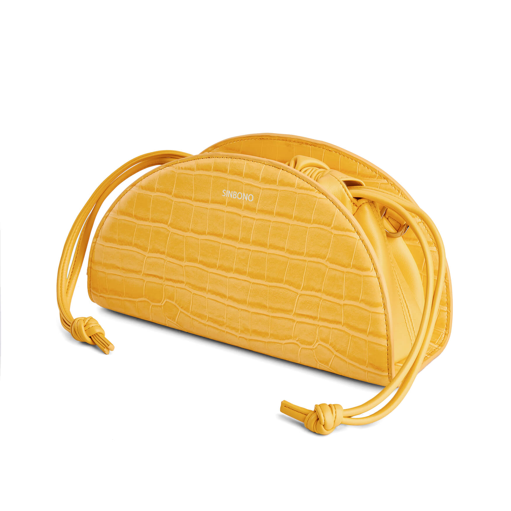 SINBONO Shirley Drawstring Saddle Bag Yellow