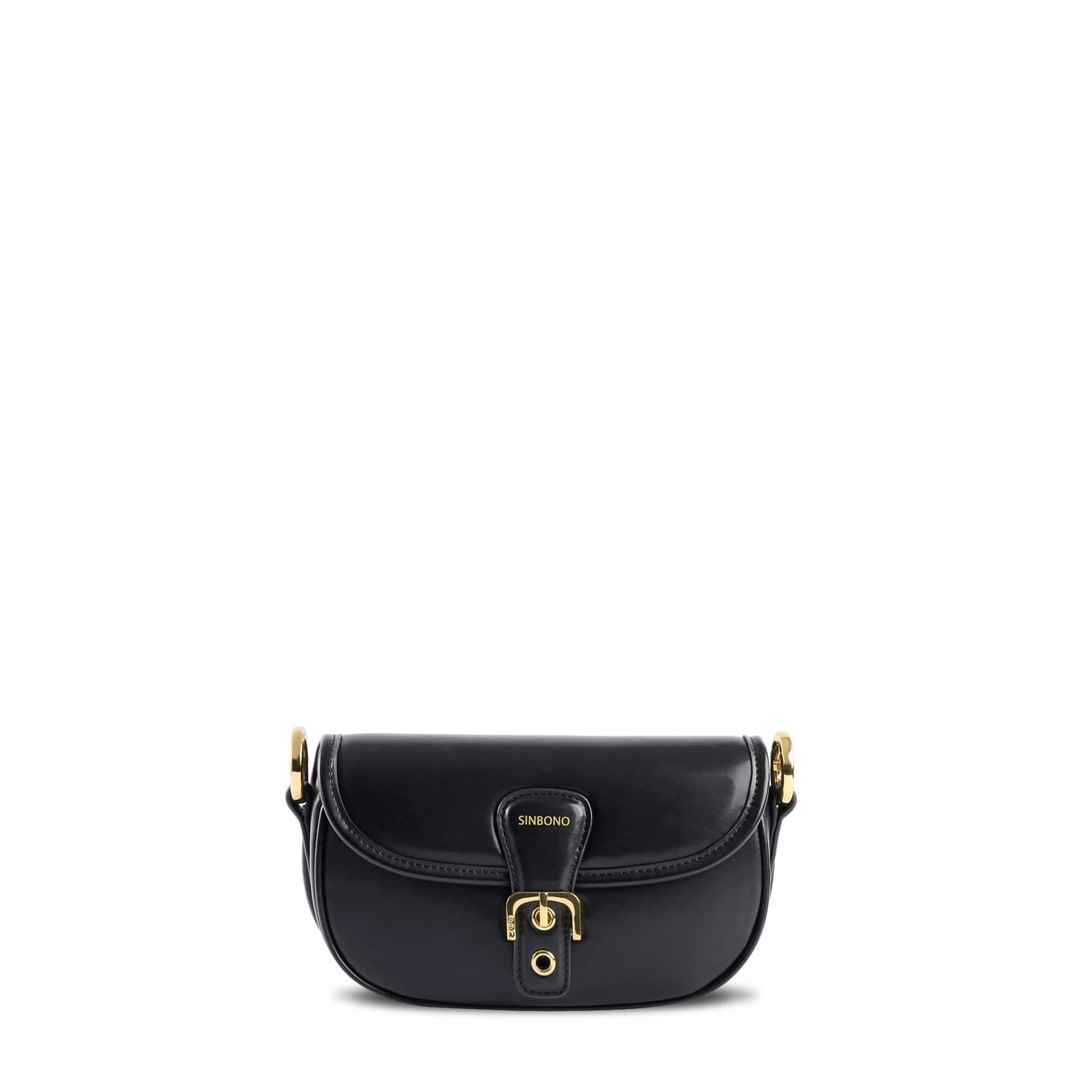 SINBONO Small Sized Black Fiona Crossbody Bag | Sustainable Shoulder ...