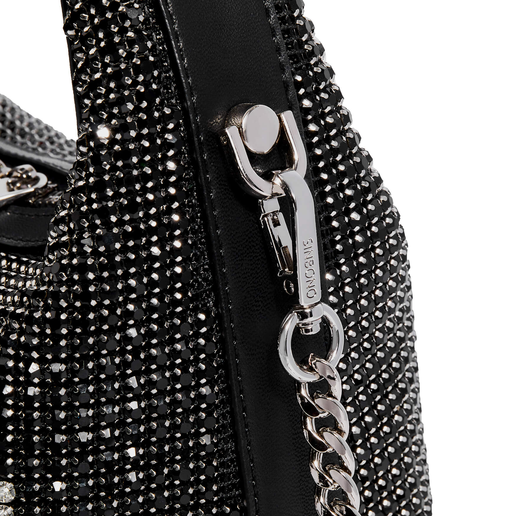Buy wholesale Beautifully Crafted Womens Rhinestone Shoulder Bag Fashion  Handbag Casual tote bag--ZQ-316 black