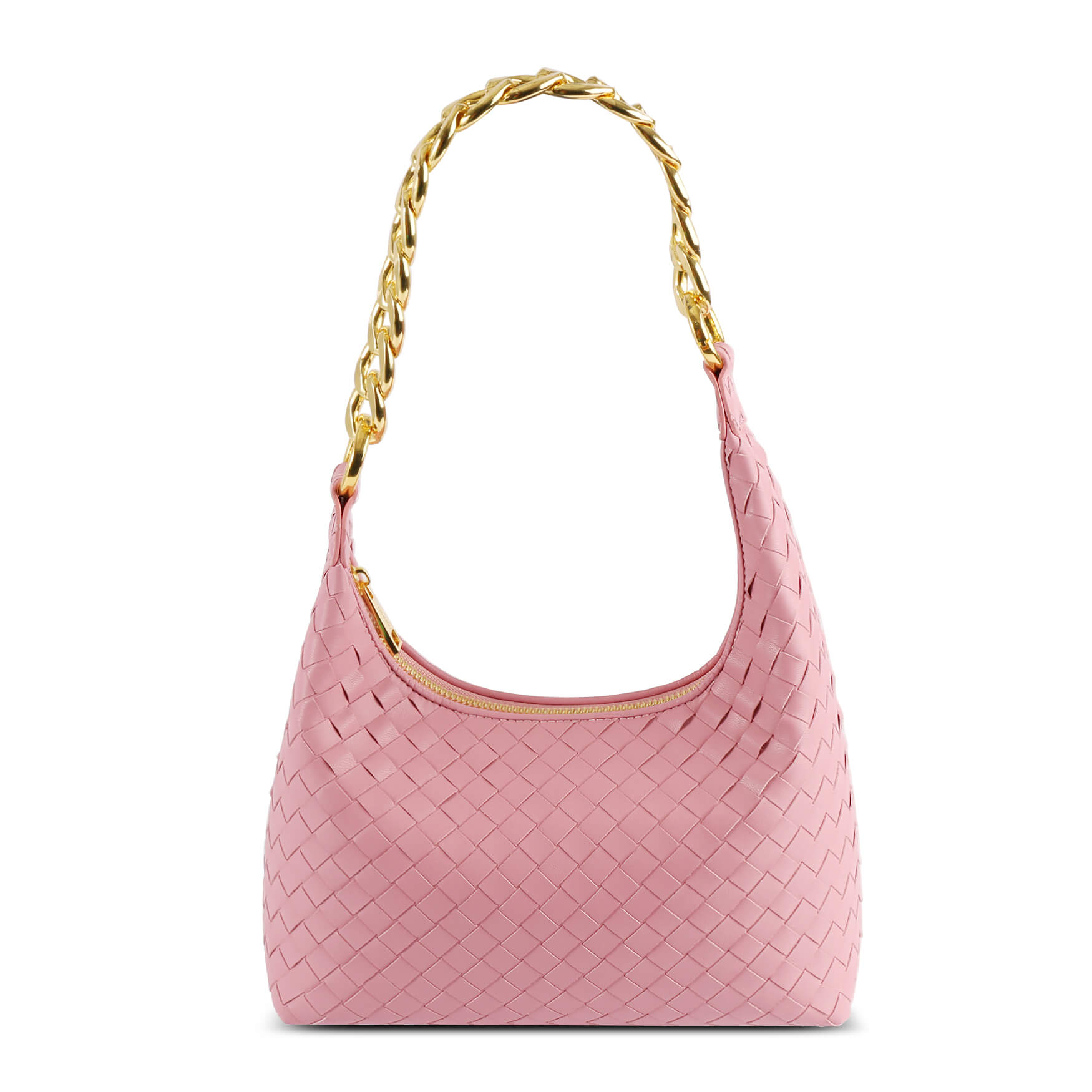 SINBONO Vienna Pink Satchel Bag Women Vegan Leather Handbag