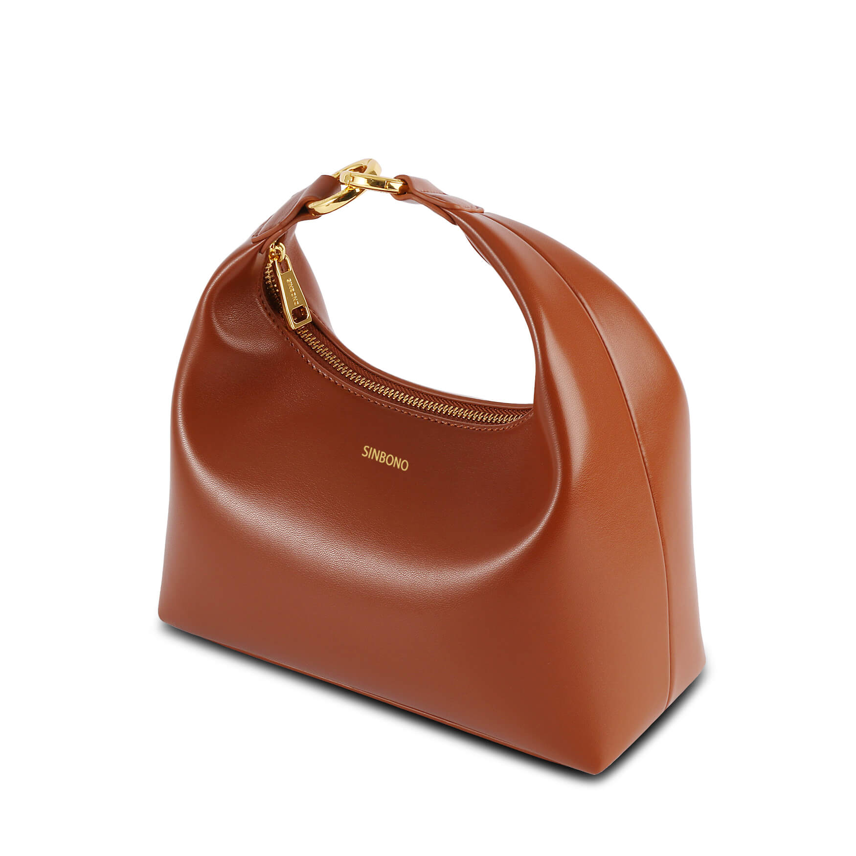 Abby Small leather shoulder bag in brown - The Row | Mytheresa